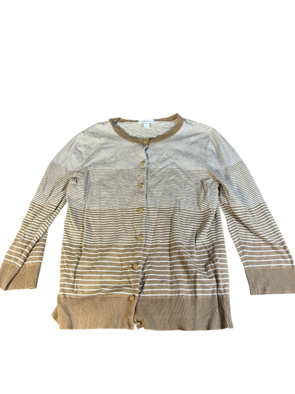 A New Day Mock Neck Ribbed Tank Top | Cream/Ivory | Size L (Fits S/M)